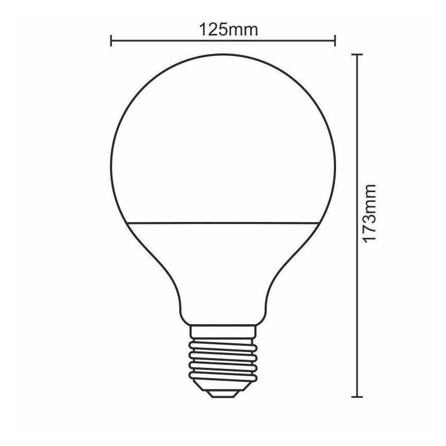 LED Žarnica E27/20W/165-265V 3000K