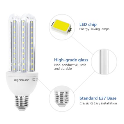 LED Žarnica E27/23W/230V 6500K - Aigostar