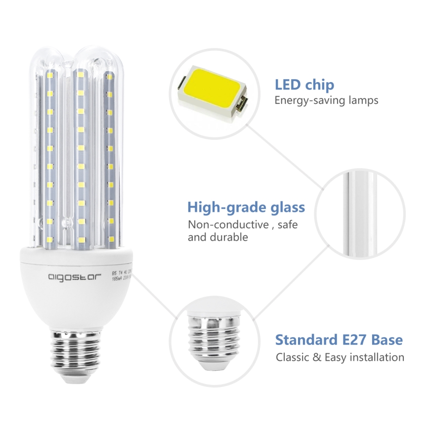 LED Žarnica E27/23W/230V 6500K - Aigostar