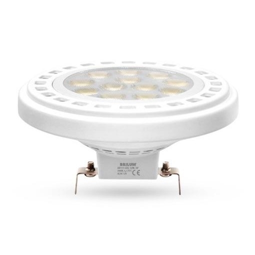 LED Žarnica ECOLINE AR111 G53/12W/12V 4000K 30° bela - Brilagi