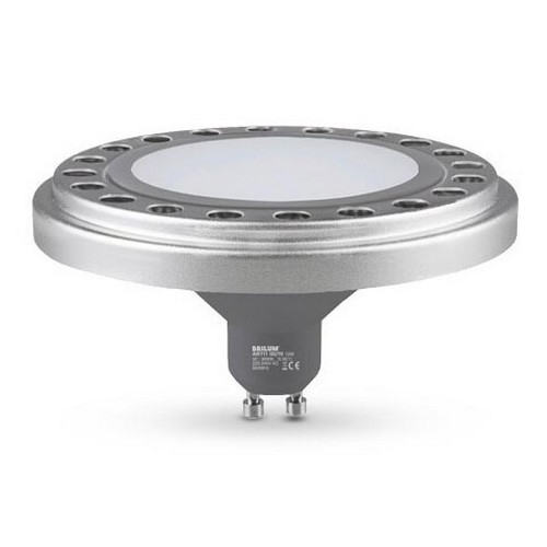 LED Žarnica ECOLINE AR111 GU10/12W/230V 3000K 120° srebrna - Brilagi