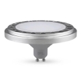 LED Žarnica ECOLINE AR111 GU10/15W/230V 4000K 120° srebrna - Brilagi