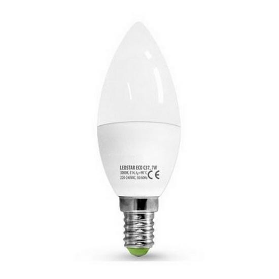 LED Žarnica ECOLINE C37 E14/7W/230V 3000K -  Brilagi