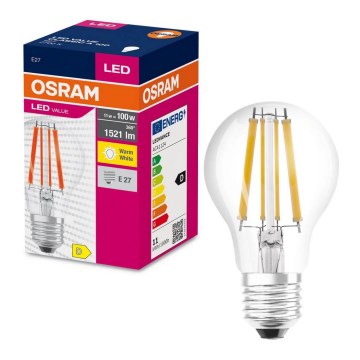 LED Žarnica FILAMENT A100 E27/11W/230V 2700K - Osram