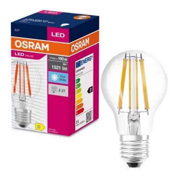 LED Žarnica FILAMENT A100 E27/11W/230V 4000K - Osram