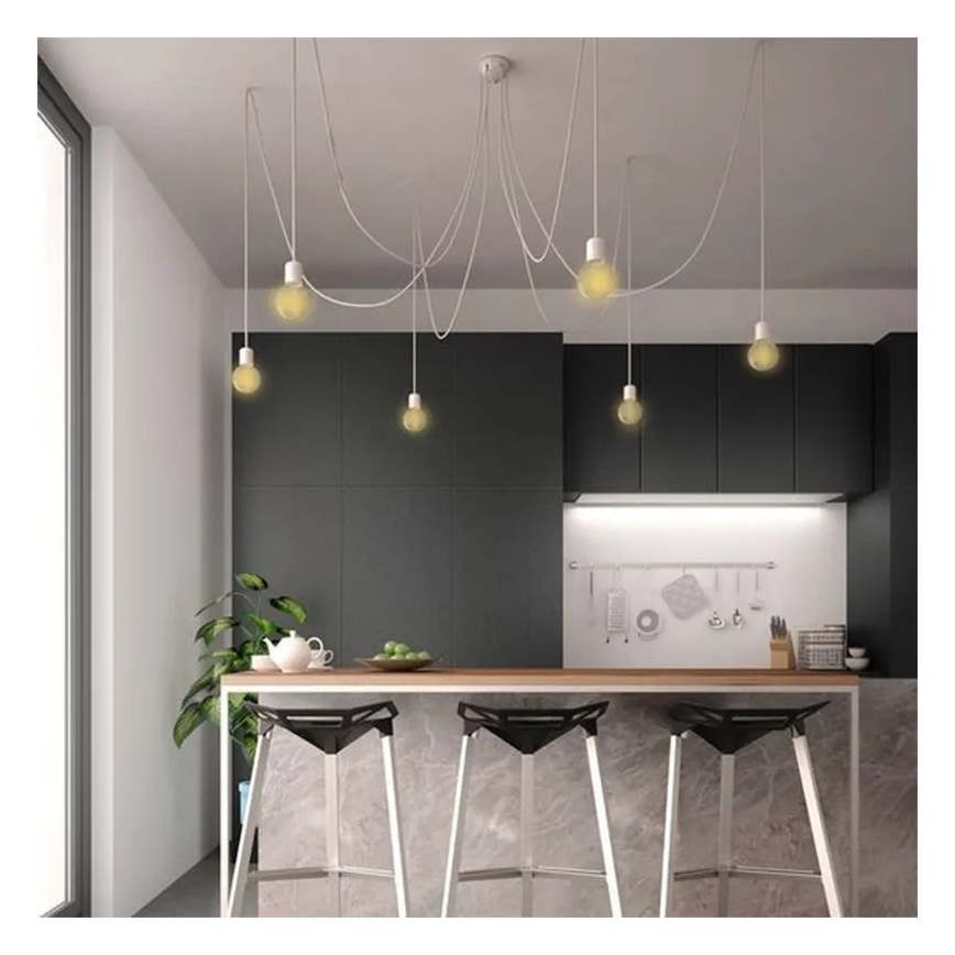 LED Žarnica WHITE FILAMENT A60 E27/9W/230V 3000K