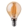 LED Žarnica FILAMENT AMBER P45 E14/4W/230V 2200K