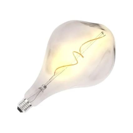 LED Žarnica FILAMENT BUMPED SMOKE ET160 E27/4W/230V 2000K