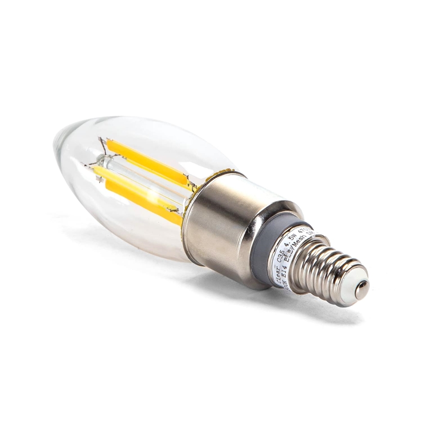 LED Zatemnitvena žarnica FILAMENT MESH Pametni C35 E14/4,5W/230V 2700-6500K - Aigostar