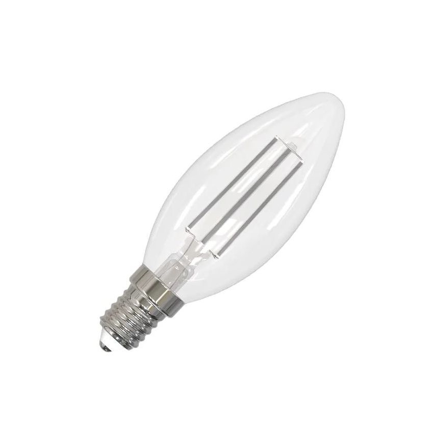 LED Žarnica WHITE FILAMENT C35 E14/4,5W/230V 3000K