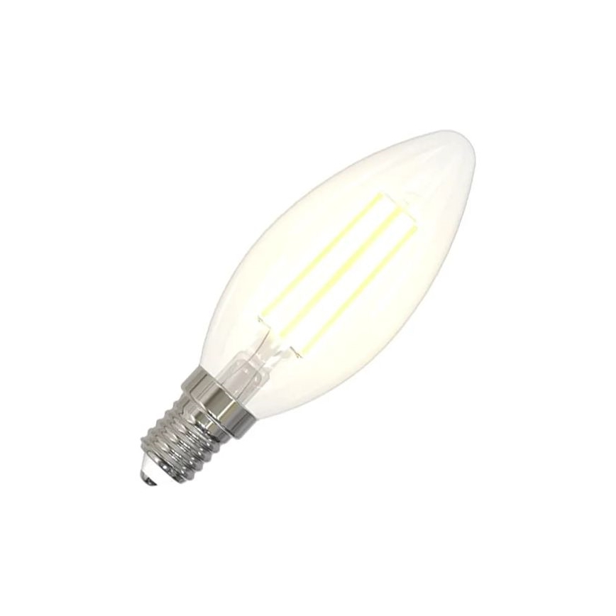 LED Žarnica WHITE FILAMENT C35 E14/4,5W/230V 3000K