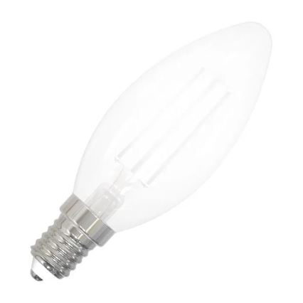 LED Žarnica WHITE FILAMENT C35 E14/4,5W/230V 4000K