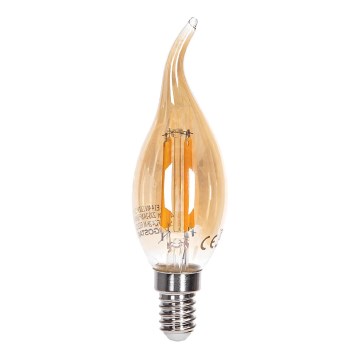 LED Žarnica FILAMENT C35 E14/4W/230V 2200K - Aigostar