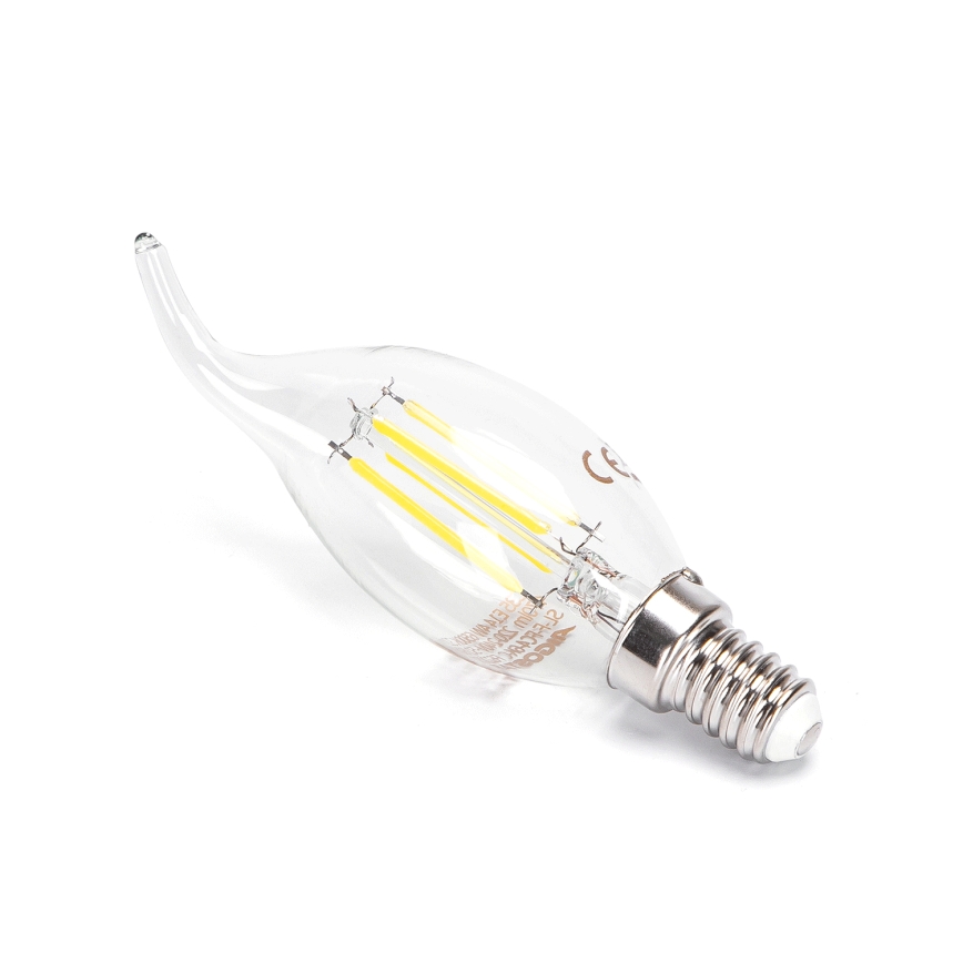 LED Žarnica FILAMENT C35 E14/4W/230V 6500K - Aigostar