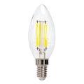LED Žarnica FILAMENT C35 E14/8W/230V 6500K - Aigostar