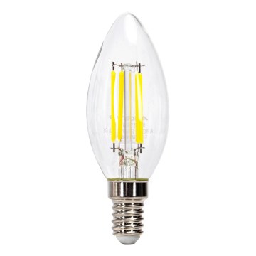 LED Žarnica FILAMENT C35 E14/8W/230V 6500K - Aigostar