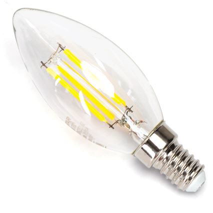 LED Žarnica FILAMENT C35 E14/8W/230V 6500K - Aigostar