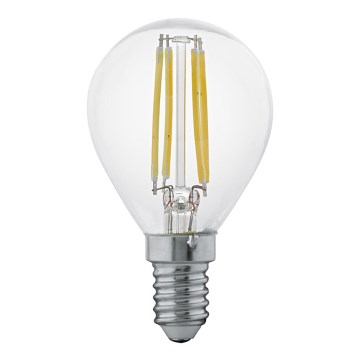 LED Žarnica FILAMENT CLEAR E14/4W/230V 2700K - Eglo 11499
