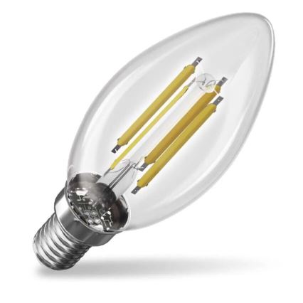 LED Žarnica FILAMENT E14/3,8W/230V 2700K