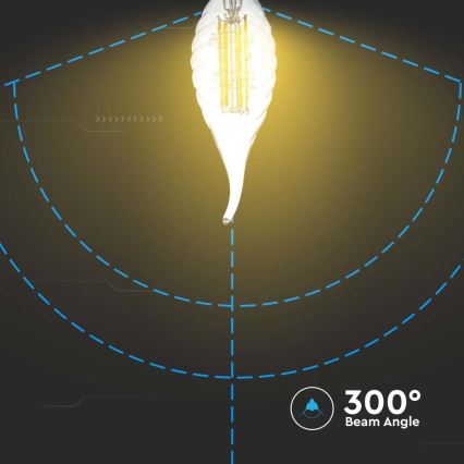 LED Žarnica FILAMENT E14/4W/230V 3000K