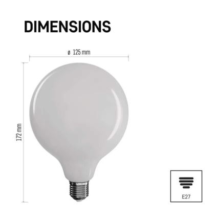 LED Žarnica FILAMENT E27/18W/230V 2700K