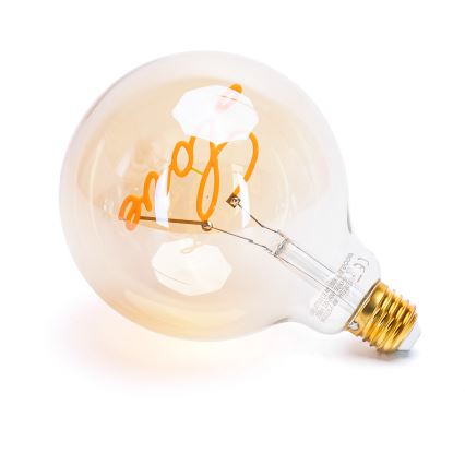 LED Žarnica FILAMENT E27/4W/230V 1800K love - Aigostar