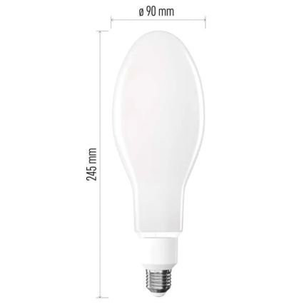 LED Žarnica FILAMENT ED90 E27/36W/230V 6000 lm 4000K