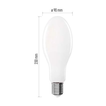 LED Žarnica FILAMENT ED90 E40/36W/230V 4000K 6000 lm