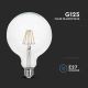 LED Žarnica FILAMENT G125 E27/10W/230V 4000K