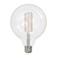 LED Žarnica FILAMENT G125 E27/18W/230V 3000K