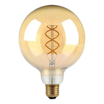 LED Žarnica FILAMENT G125 E27/5W/230V 1800K