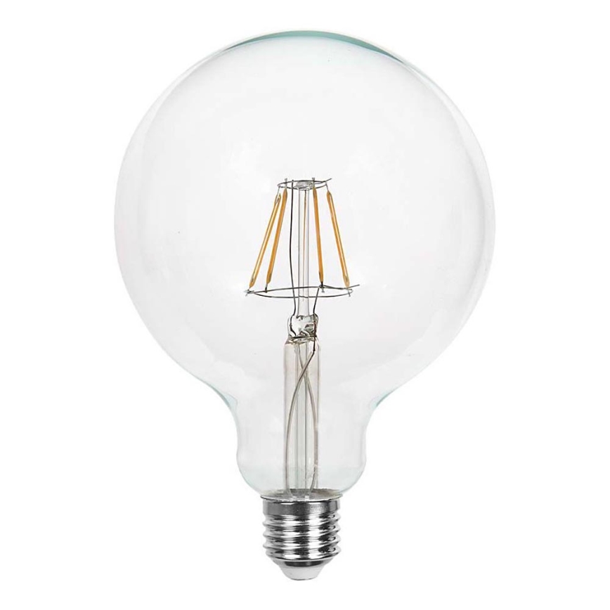 LED Žarnica FILAMENT G125 E27/6W/230V 3000K