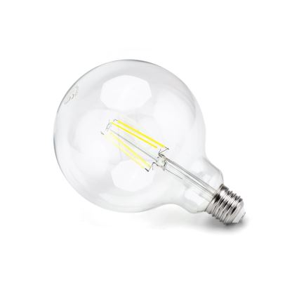 LED Žarnica FILAMENT G125 E27/8W/230V 6500K - Aigostar