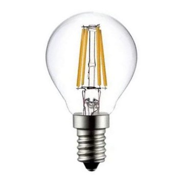 LED Žarnica FILAMENT G45 E14/4W/230V 3000K