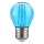 LED Žarnica FILAMENT G45 E27/2W/230V modra