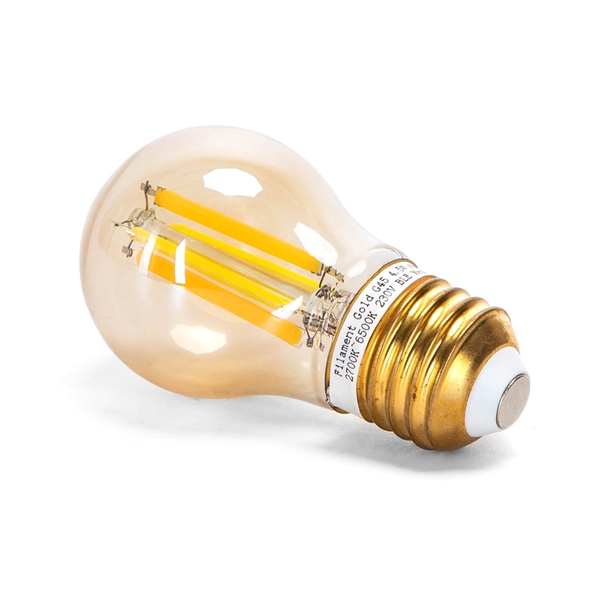 LED Zatemnitvena žarnica FILAMENT MESH Pametni G45 E27/4,5W/230V 2700-6500K - Aigostar