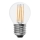 LED Žarnica FILAMENT G45 E27/6W/230V 6500K