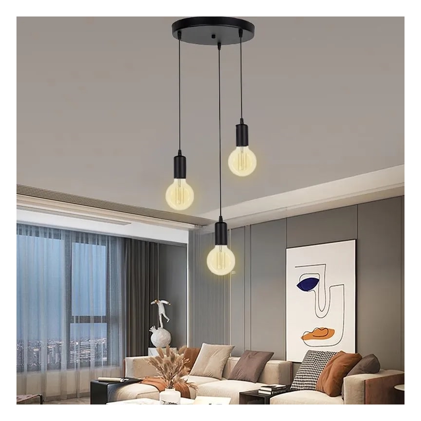 LED Žarnica WHITE FILAMENT G95 E27/13W/230V 3000K