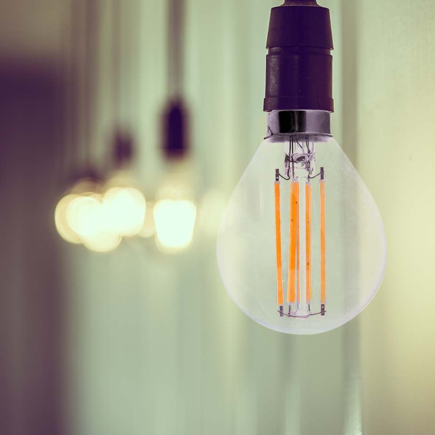 LED Žarnica FILAMENT P45 E14/6W/230V 6500K