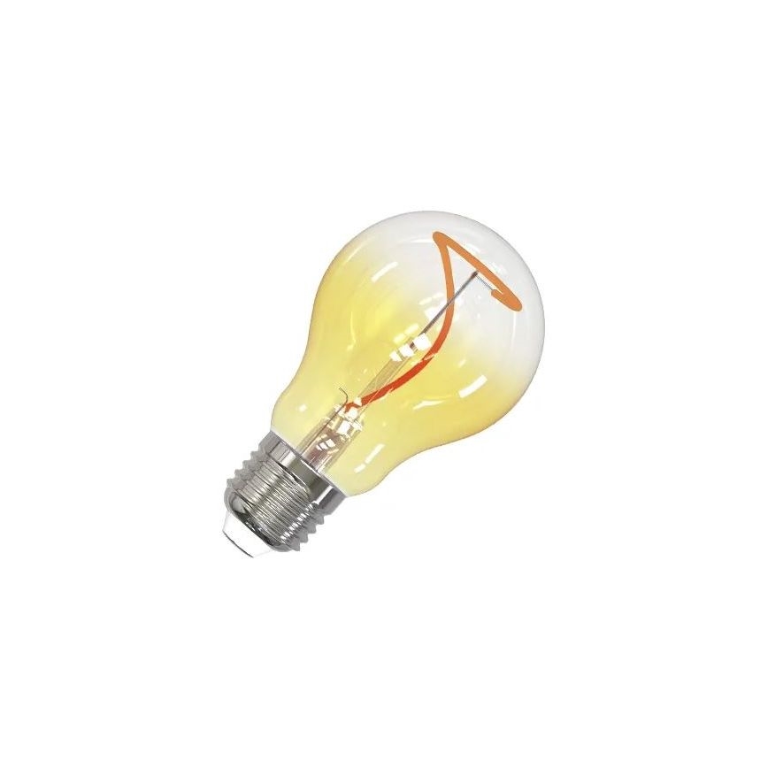 LED Žarnica FILAMENT SHAPE A60 E27/4W/230V 1800K rumena