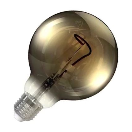 LED Žarnica FILAMENT SHAPE G95 E27/4W/230V 1800K smoky