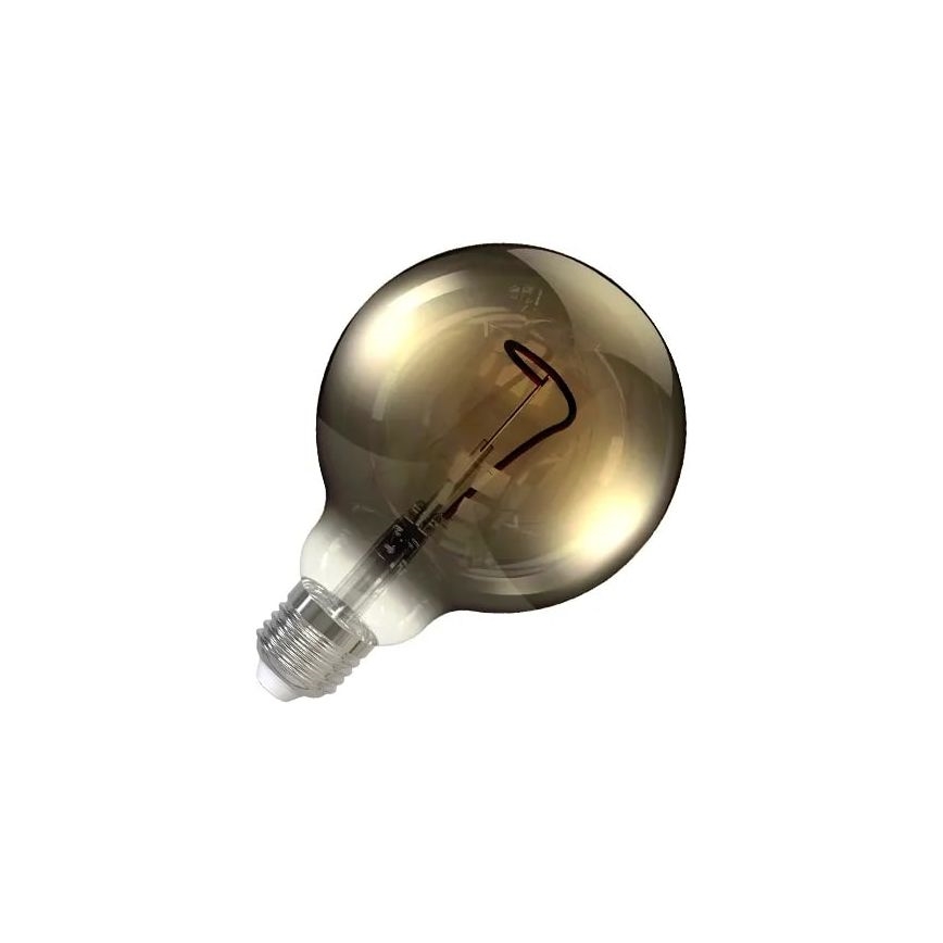 LED Žarnica FILAMENT SHAPE G95 E27/4W/230V 1800K smoky