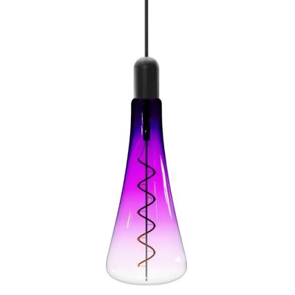 LED Žarnica FILAMENT SHAPE T110 E27/5W/230V 1800K vijolična