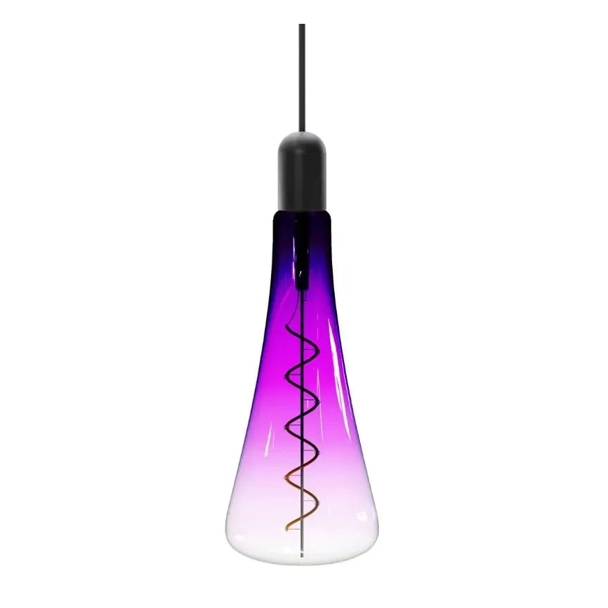 LED Žarnica FILAMENT SHAPE T110 E27/5W/230V 1800K vijolična