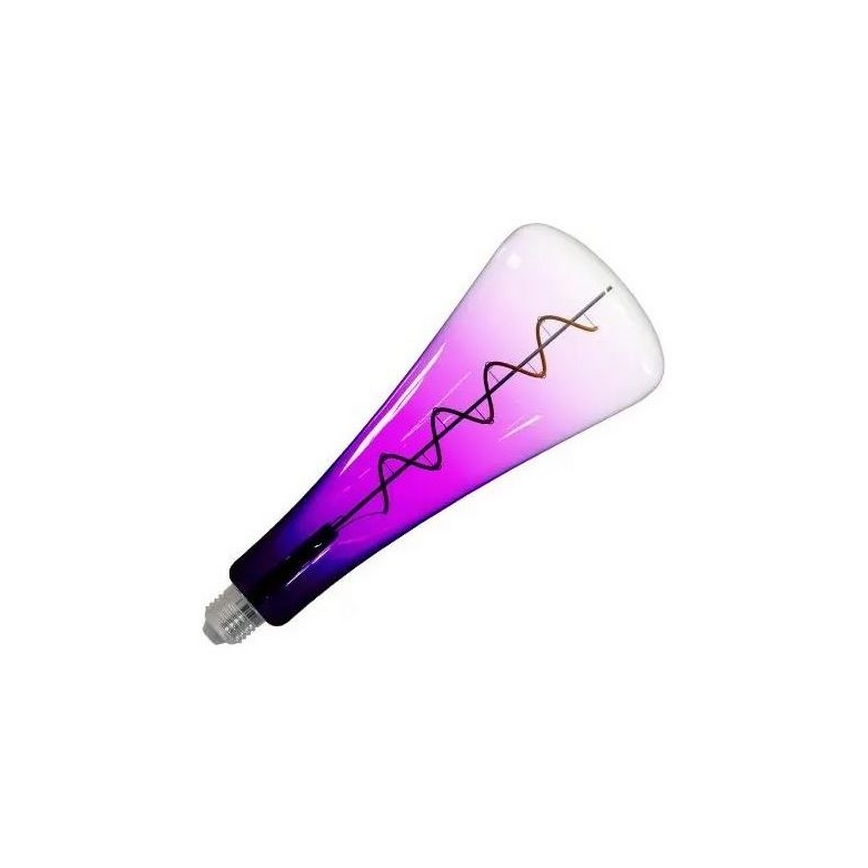 LED Žarnica FILAMENT SHAPE T110 E27/5W/230V 1800K vijolična