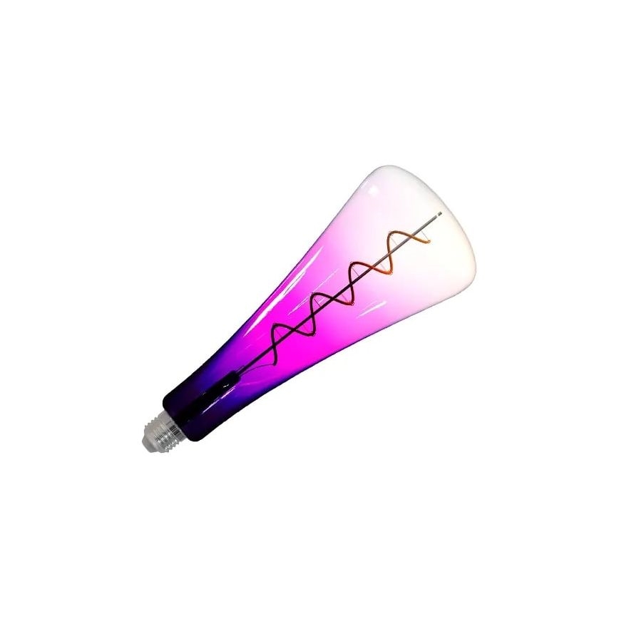 LED Žarnica FILAMENT SHAPE T110 E27/5W/230V 1800K vijolična