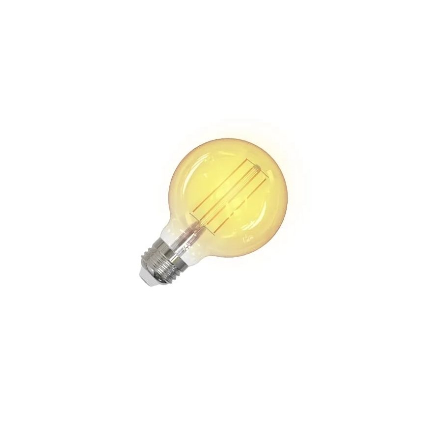 LED Žarnica FILAMENT SLIM VINTAGE G80 E27/4,5W/230V 1800K
