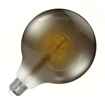 LED Žarnica FILAMENT SMOKE G125 E27/4W/230V 2000K