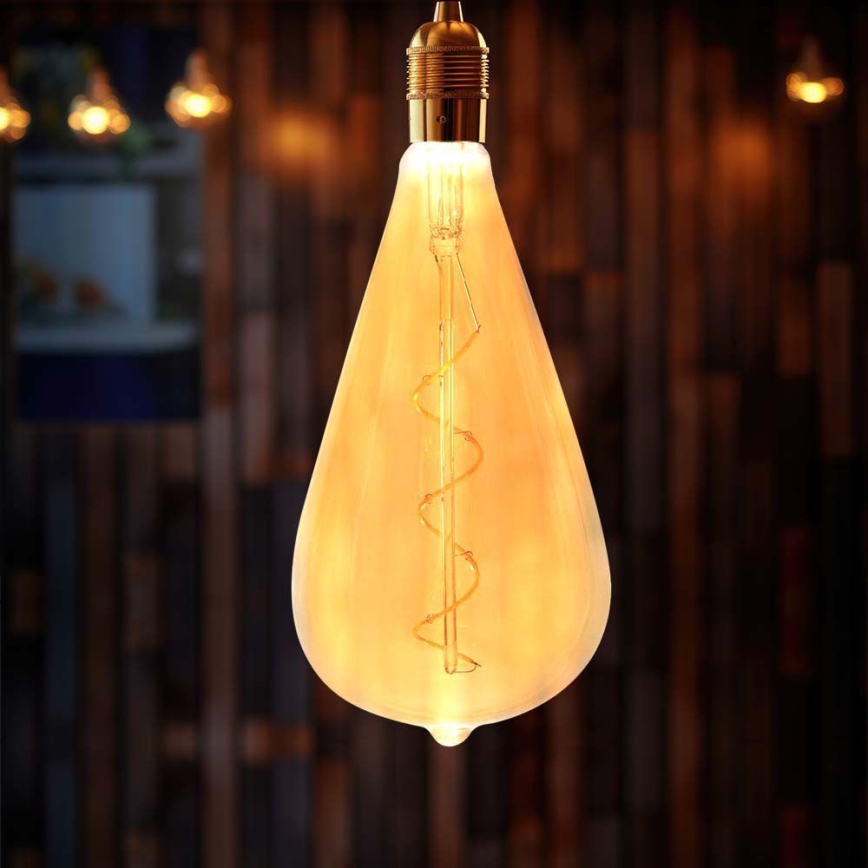 LED Žarnica FILAMENT ST120 E27/4W/230V 2700K