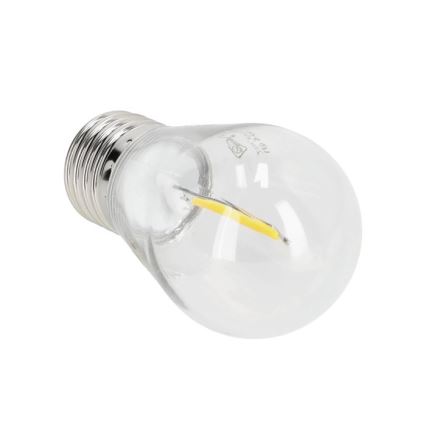 LED Žarnica FILAMENT ST45 E27/1W/230V 2700K